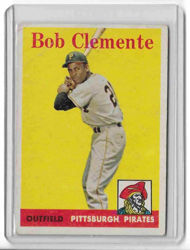 1958 Topps 52A Roberto Clemente